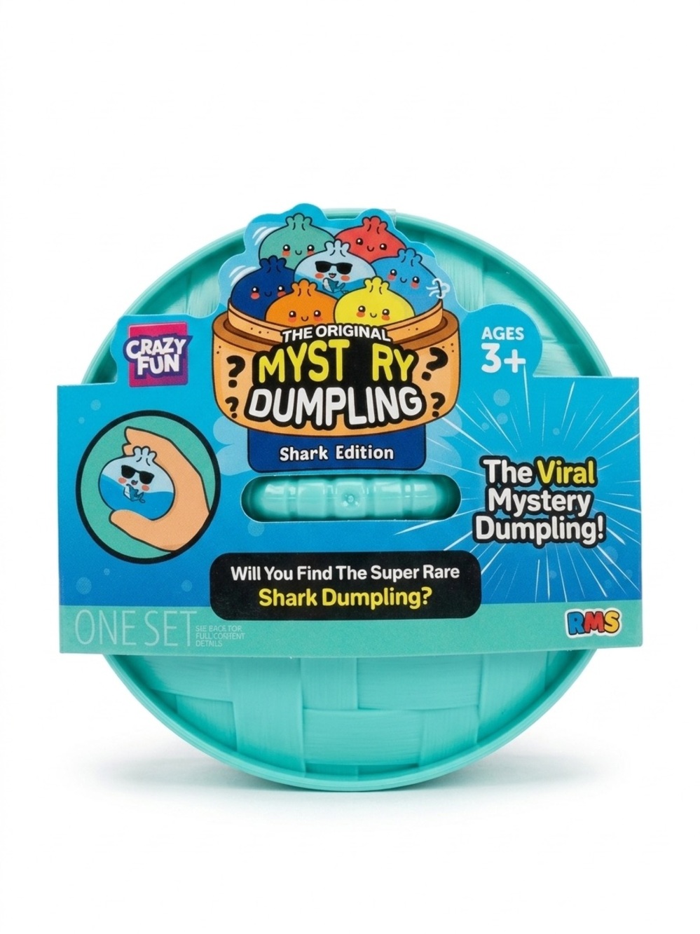 NEW The Original Mystery Dumpling Shark Edition RMS Viral 🔥 Dumpling squishy toy